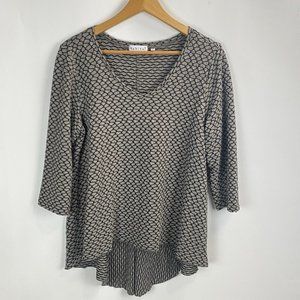 Habitat Steppingstone Pucker Knit Textured Tunic Top